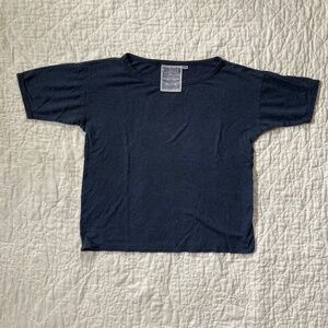 Jungmaven navy tee - XS